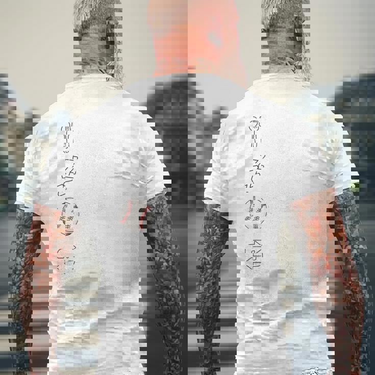 Eatleep Baseball Repeat Baseball Player Coach Team 長袖tシャツ メンズTシャツ バックプリント 高齢者への贈り物