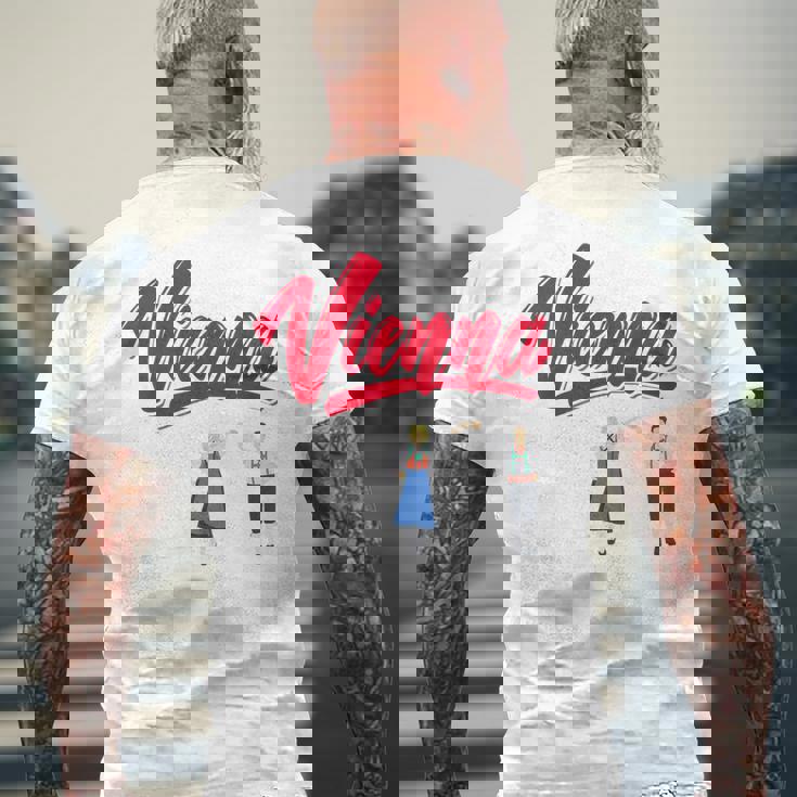 Elegance Ambiance ウィーン メンズTシャツ バックプリント 高齢者への贈り物