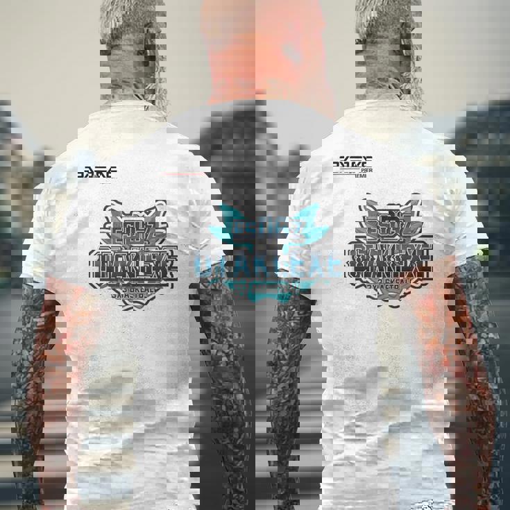 Esdgz OtakiExe_14_若林行宗 メンズTシャツ バックプリント 高齢者への贈り物