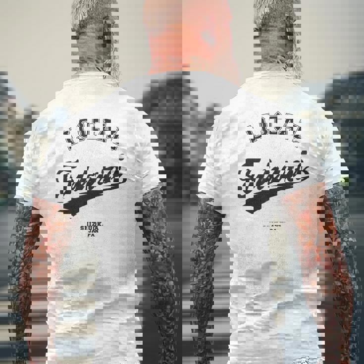 Fukuroi Local 袋井市ローカル 故郷 メンズTシャツ バックプリント 高齢者への贈り物