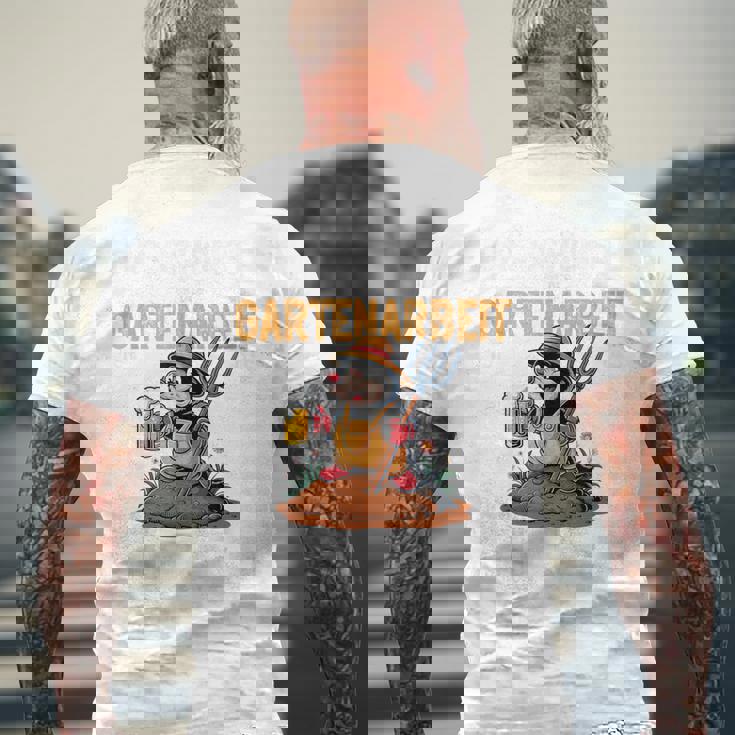 Gießen Ist Das Beste メンズTシャツ バックプリント 高齢者への贈り物