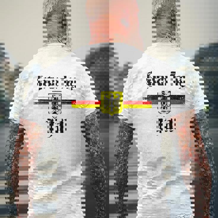 Good Day Y'all メンズTシャツ バックプリント 高齢者への贈り物