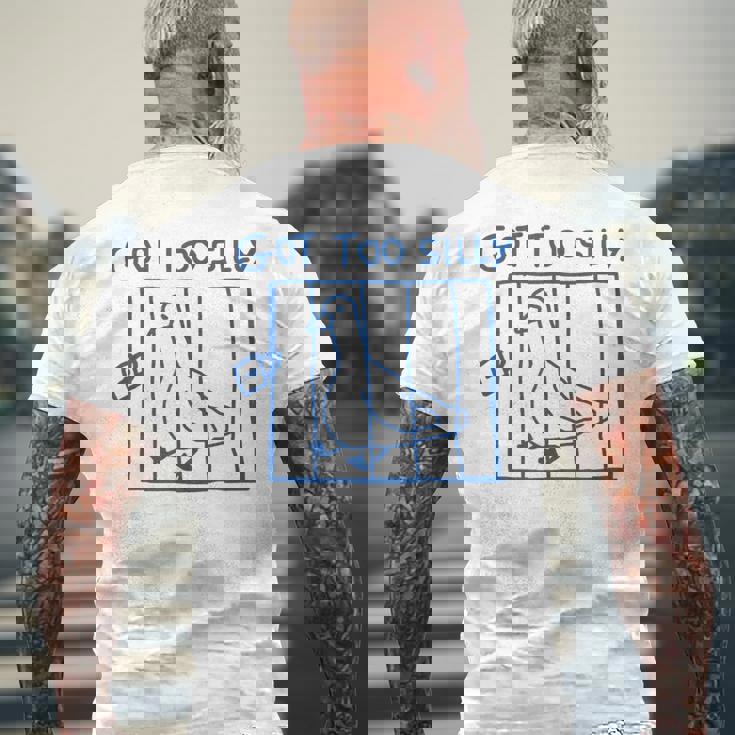 Got Tooilly Memeilly Goose 面白い メンズTシャツ バックプリント 高齢者への贈り物