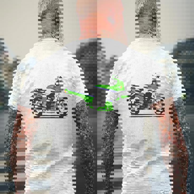 Gpz900r クラシックバイク モーターサイクリスト オートバイ メンズTシャツ バックプリント 高齢者への贈り物