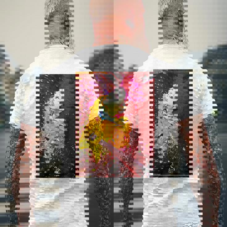 Guitar メンズTシャツ バックプリント 高齢者への贈り物