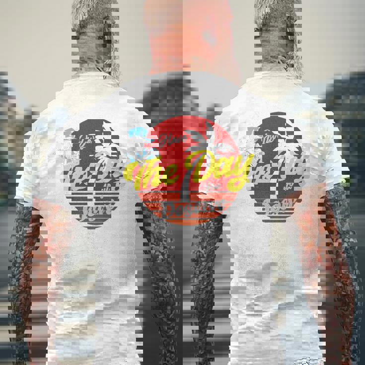 Have The Day You Desevre 長袖tシャツ メンズTシャツ バックプリント 高齢者への贈り物