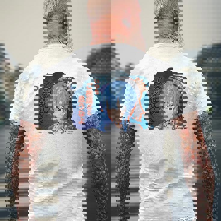 Hololive Production 【星街すいせい】ホロぐら名場面 メンズ 半袖 メンズTシャツ バックプリント 高齢者への贈り物