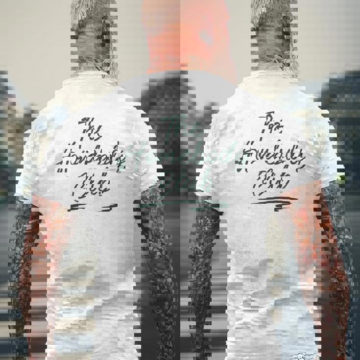 The Homebody Club 面白い 内向的 ホームライフ ママ レトロ メンズTシャツ バックプリント 高齢者への贈り物