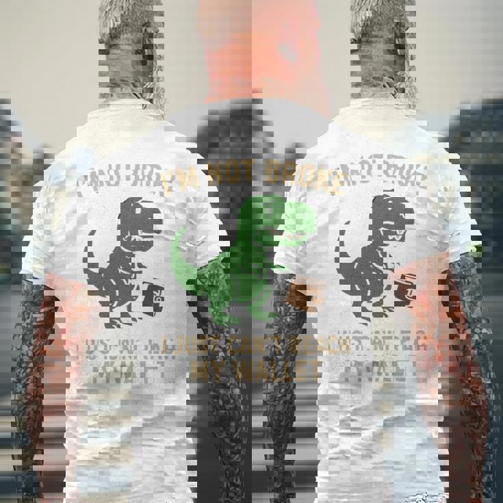 I'm Not Broke Top For Friend Withhort Arms Joke 長袖tシャツ メンズTシャツ バックプリント 高齢者への贈り物