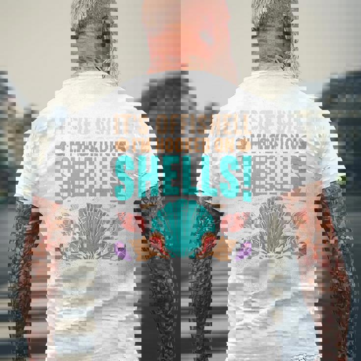 Its Offishell Im Hooked Onhells -Hell Collecting 長袖tシャツ メンズTシャツ バックプリント 高齢者への贈り物