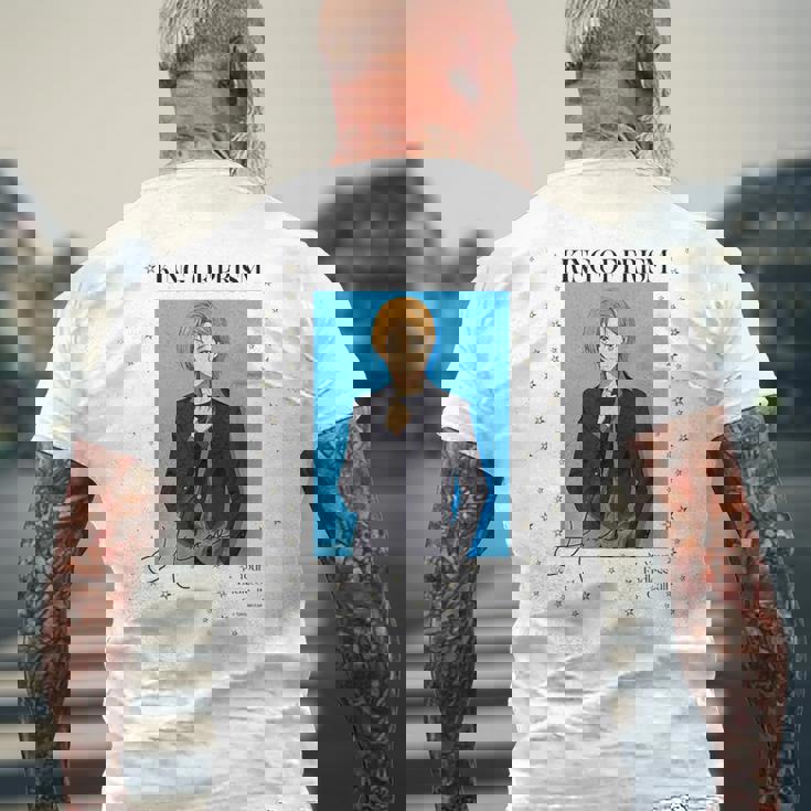 King Of Prism-Your Endless Call- 新イラスト ヒロ メンズTシャツ バックプリント 高齢者への贈り物