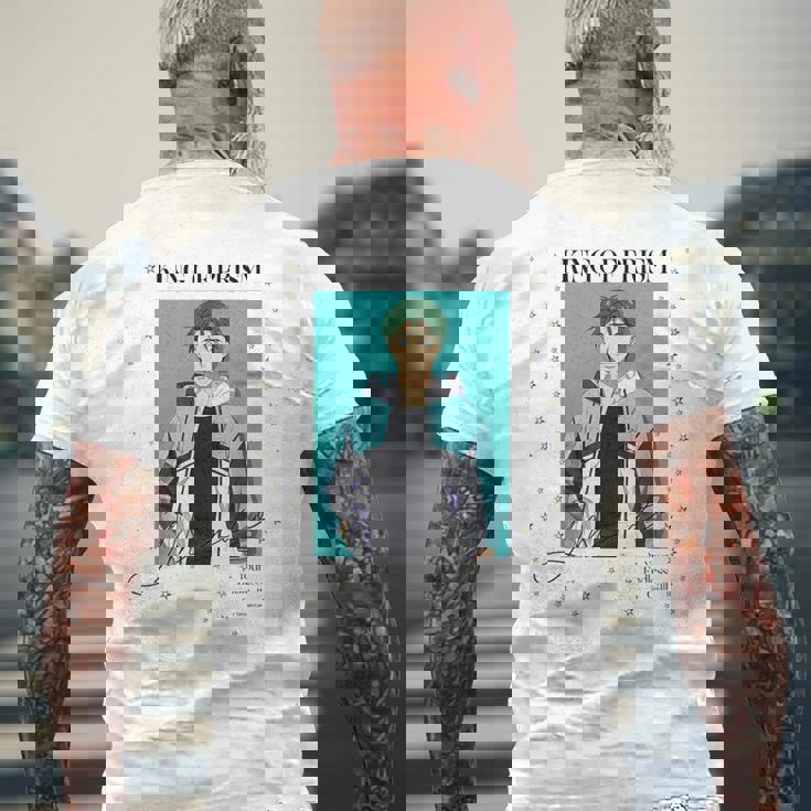 King Of Prism-Your Endless Call- 新イラスト ミナト メンズTシャツ バックプリント 高齢者への贈り物