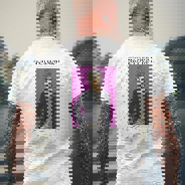 King Of Prism-Your Endless Call- 新イラスト コウジ メンズTシャツ バックプリント 高齢者への贈り物