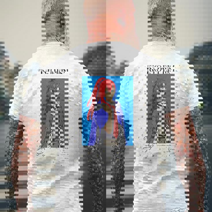 King Of Prism-Your Endless Call- 新イラスト ユキノジョウ メンズTシャツ バックプリント 高齢者への贈り物