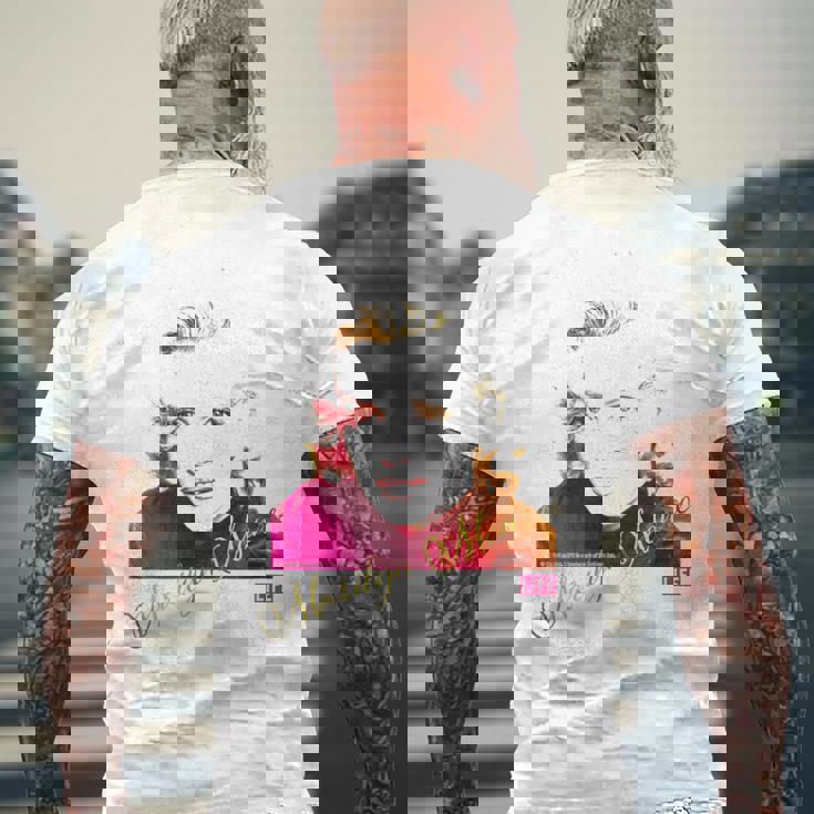 Life Picture Collection _ マリリン モンロー7 メンズTシャツ バックプリント 高齢者への贈り物