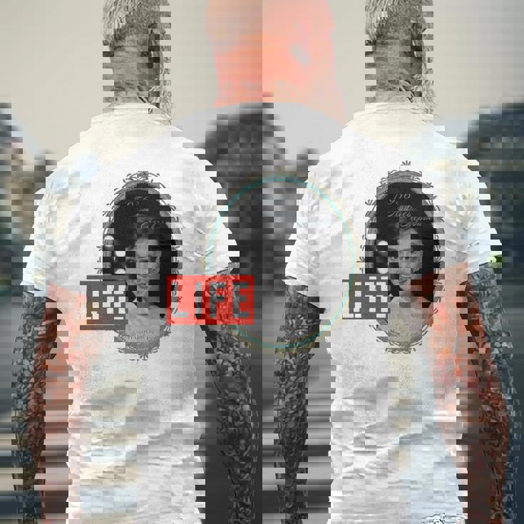 Life Picture Collection オードリーヘップバーン_ 02 長袖tシャツ メンズTシャツ バックプリント 高齢者への贈り物