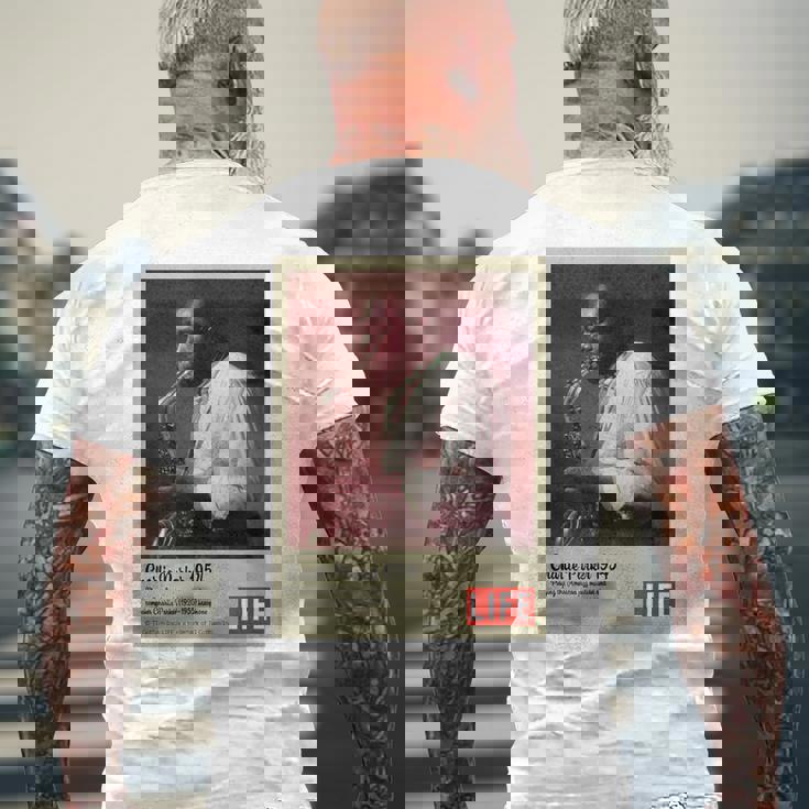 Life Picture Collection チャーリー パーカ ー ／ サックス（1） メンズTシャツ バックプリント 高齢者への贈り物