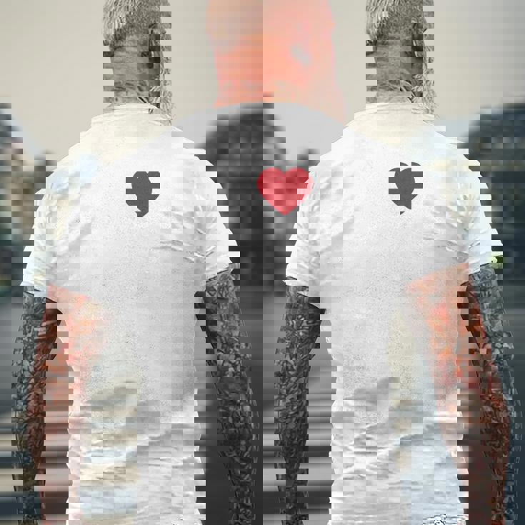 I Love Jesus I Heart Jesus レッドハート 長袖tシャツ メンズTシャツ バックプリント 高齢者への贈り物