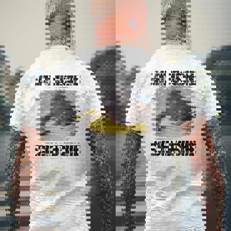 Mein Kuschel スリープシャツ モンキー ベビー オランウータン メンズTシャツ バックプリント 高齢者への贈り物