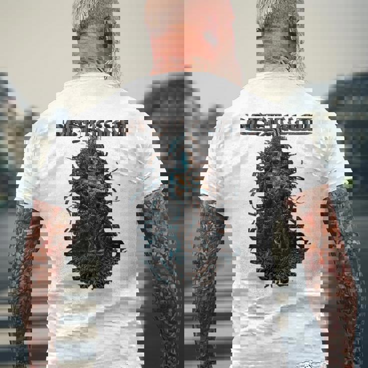 Meshuggah グラフィックデザインギフト Meshuggahファンへのメンズギフト。 長袖tシャツ メンズTシャツ バックプリント 高齢者への贈り物