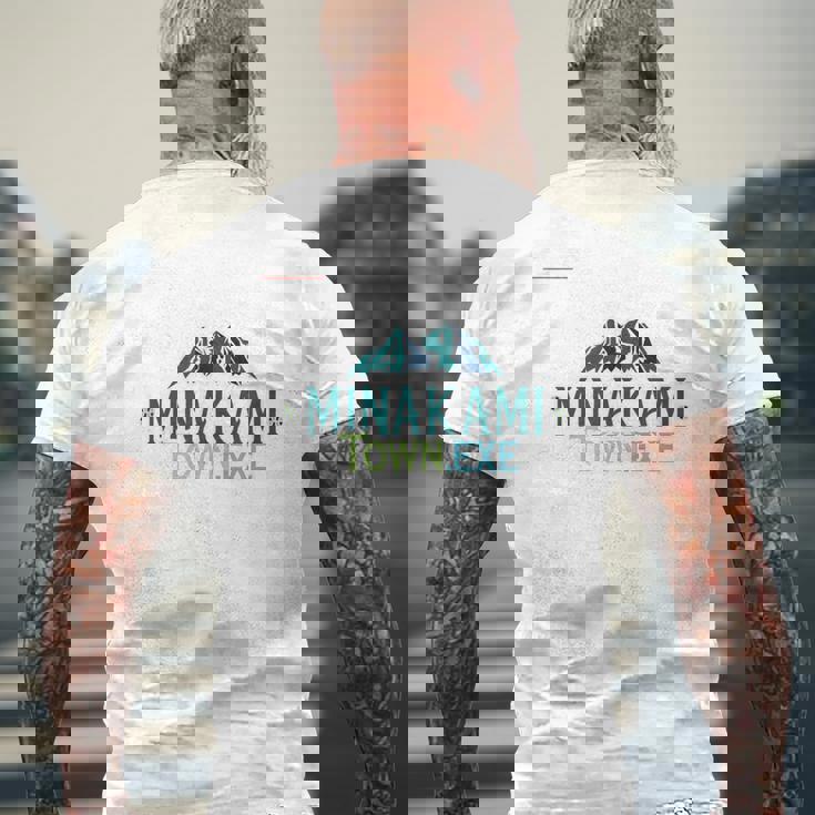 Minakami TownExe_18_坂東秀梧 メンズTシャツ バックプリント 高齢者への贈り物