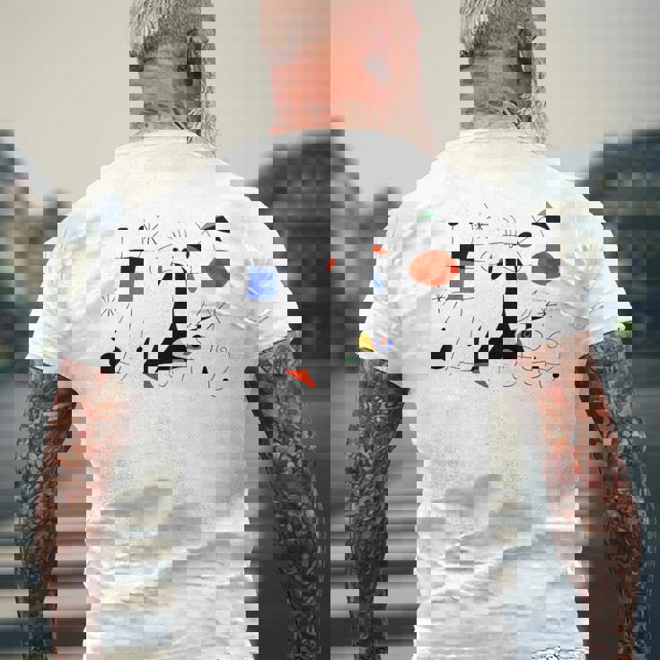 Miro Elol 太陽 メンズTシャツ バックプリント 高齢者への贈り物