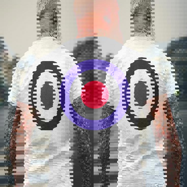 Mod Target レトロ Mods Arrow Targets ファッション メンズTシャツ バックプリント 高齢者への贈り物