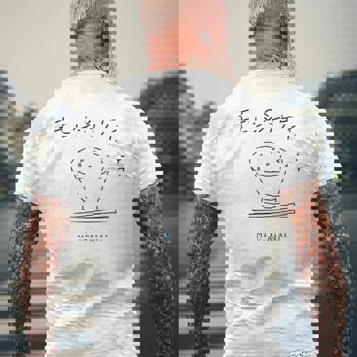 Mottainaiキャンペーン 20年記念 売上の一部を植林活動に寄付 メンズTシャツ バックプリント 高齢者への贈り物