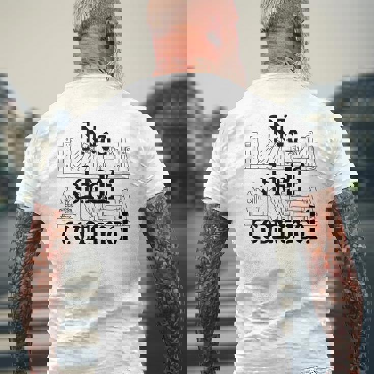 Nohelf Control 本好き読書ギフト メンズTシャツ バックプリント 高齢者への贈り物