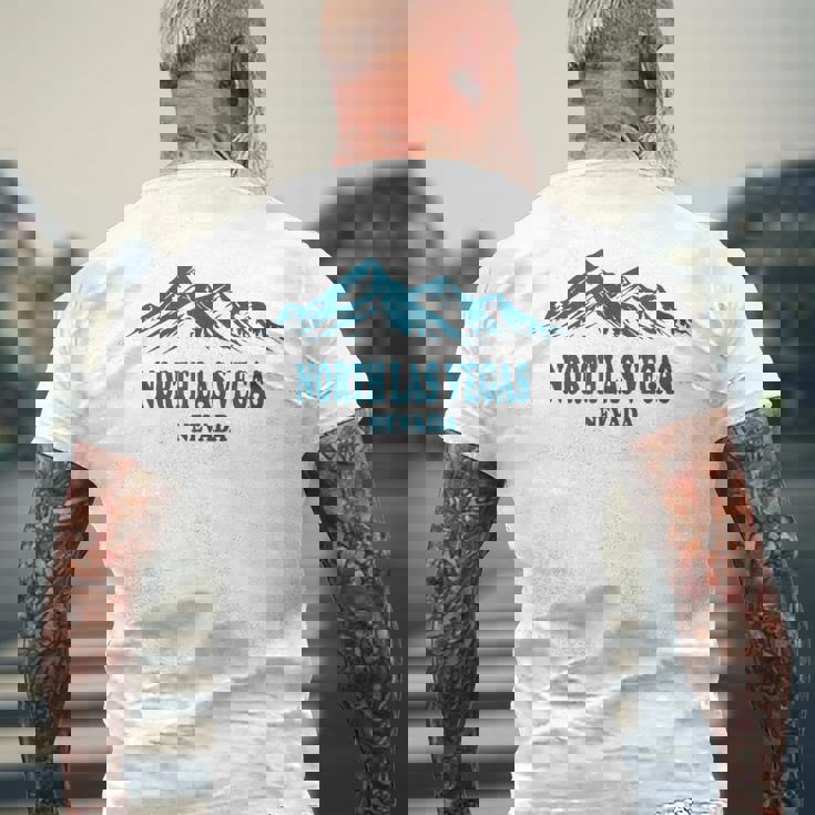 North Lasegas 北ラスベガス メンズTシャツ バックプリント 高齢者への贈り物