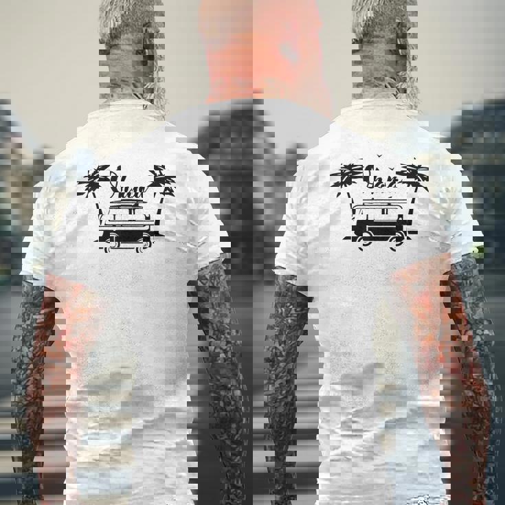 Ohana レトロハワイトロピカルシャツ 男女兼用 メンズTシャツ バックプリント 高齢者への贈り物