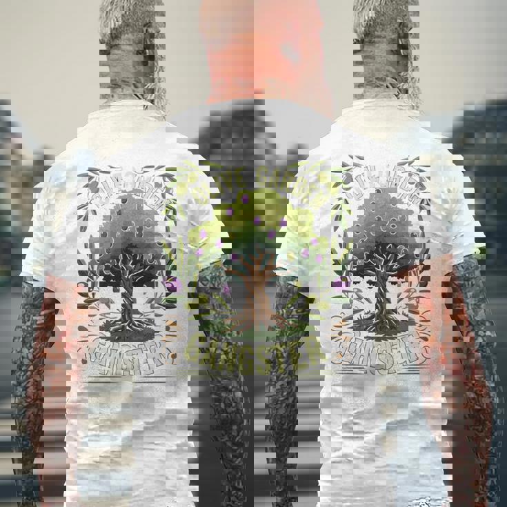 Olive Garden Gangster Olive Tree Graphic 長袖tシャツ メンズTシャツ バックプリント 高齢者への贈り物