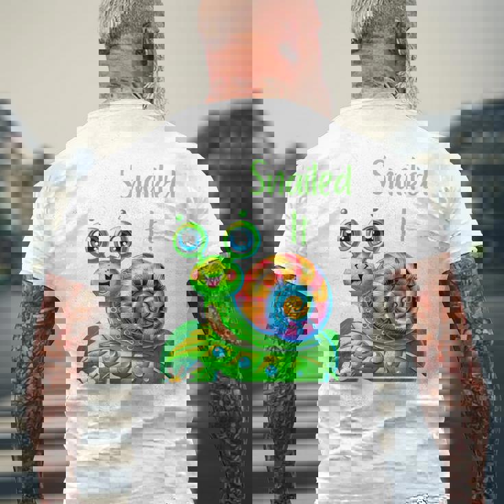 Snailed Itかわいいカタツムリ 長袖tシャツ メンズTシャツ バックプリント 高齢者への贈り物