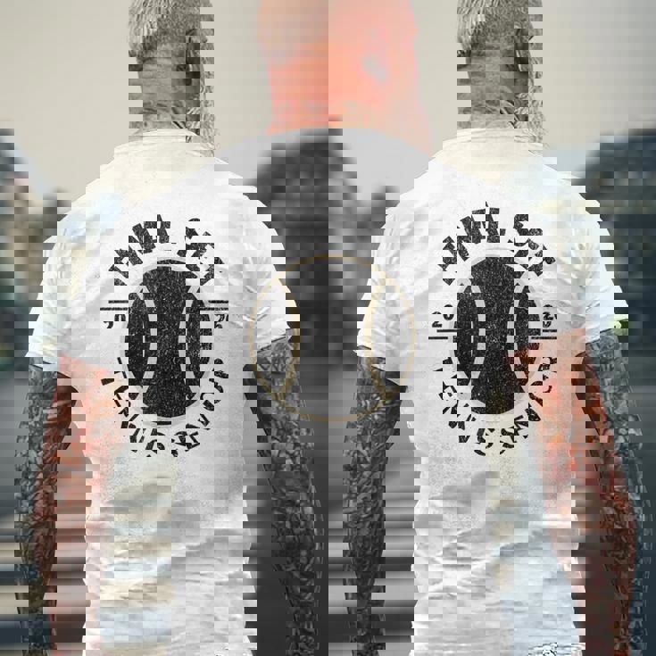 Tennis Senior 2026 The Final Set Men's T-shirt Back Print Gifts for Old Men Tennis Senior 2026 The Final Set Men's T-shirt Back Print Gifts for Old Men