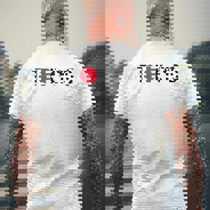 Tokyo Japanouvenir Tokyo Japan メンズTシャツ バックプリント 高齢者への贈り物