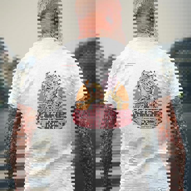 TonoalkyriesExe_22_南下 麻理絵 メンズTシャツ バックプリント 高齢者への贈り物