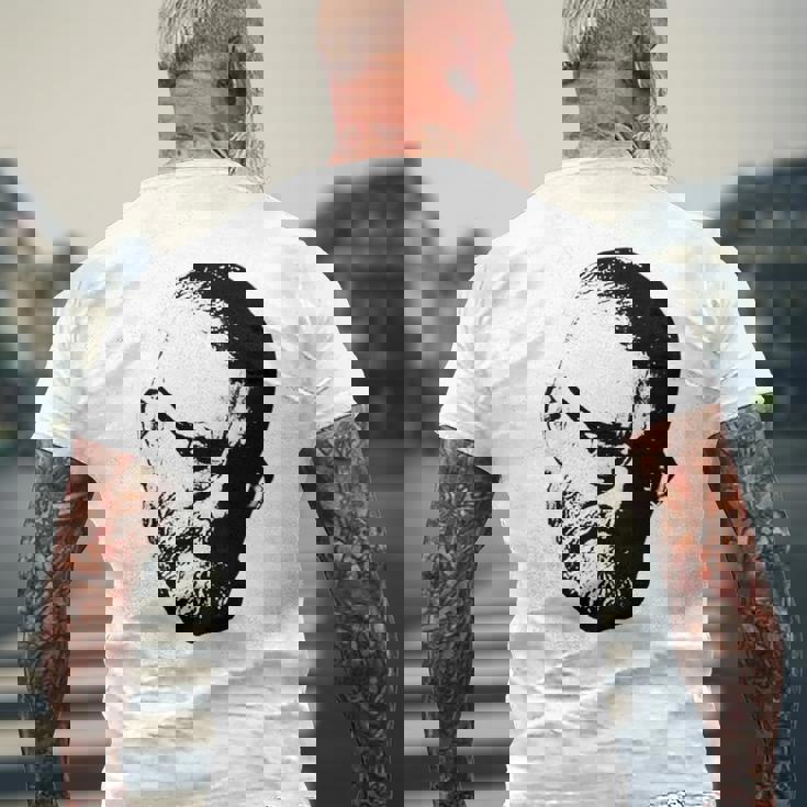 Tylko Grzegorz Brown メンズTシャツ バックプリント 高齢者への贈り物