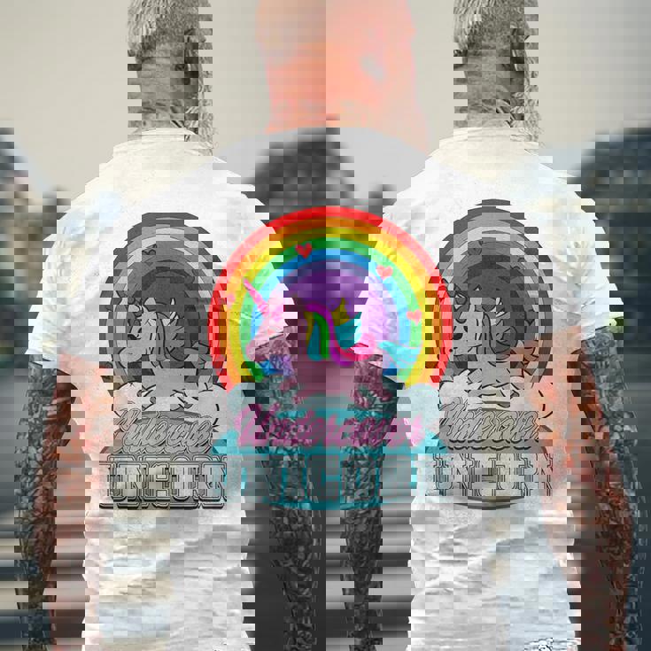 Undercover ユニコーン メンズTシャツ バックプリント 高齢者への贈り物