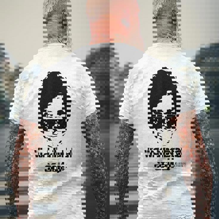 Viva La Libertad Carajo La Libertad Avanza ハビエル・ミレイ メンズTシャツ バックプリント 高齢者への贈り物