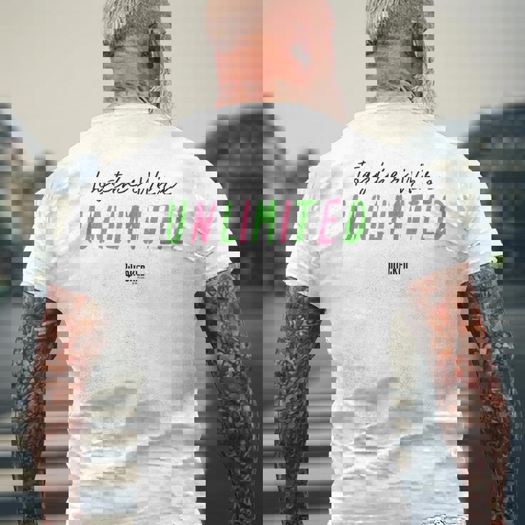 Wicked Together We're Unlimited メンズTシャツ バックプリント 高齢者への贈り物