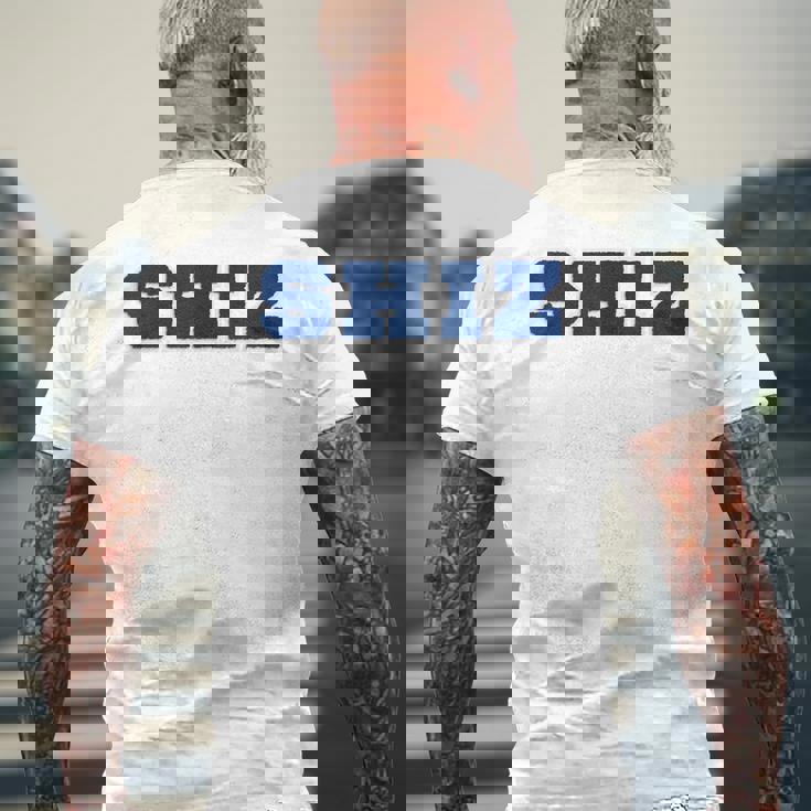 Wickedhiz University Collegiate フェイク刺繍 F&B メンズTシャツ バックプリント 高齢者への贈り物