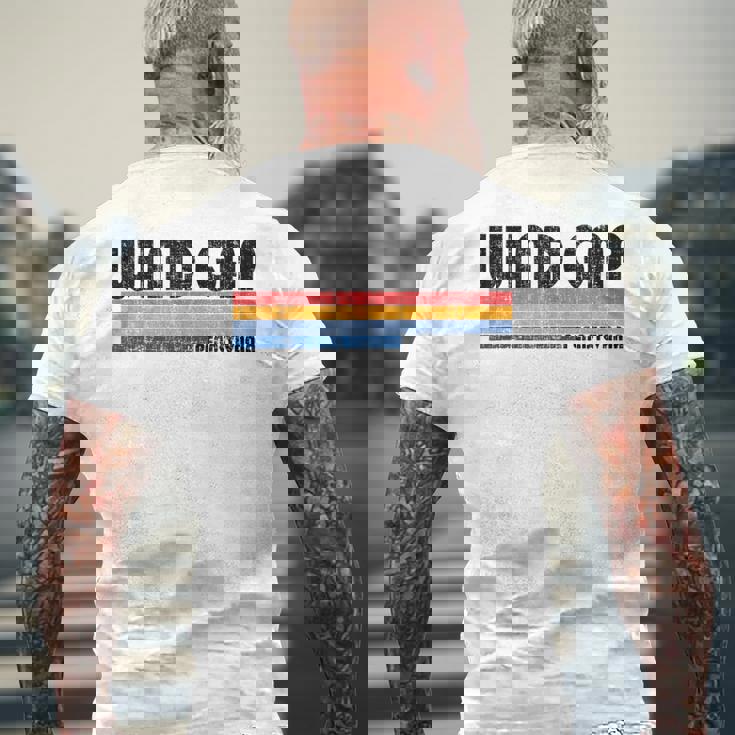 Wind Gap Pa Hometown Pride レトロ 70年代 80年代スタイル メンズTシャツ バックプリント 高齢者への贈り物