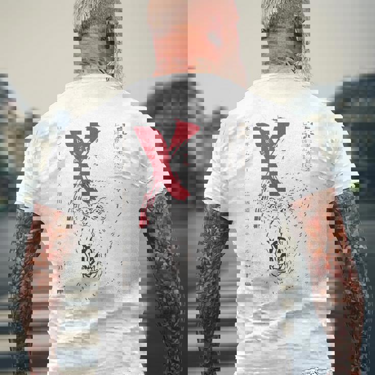 X（テン）グザル メンズTシャツ バックプリント 高齢者への贈り物