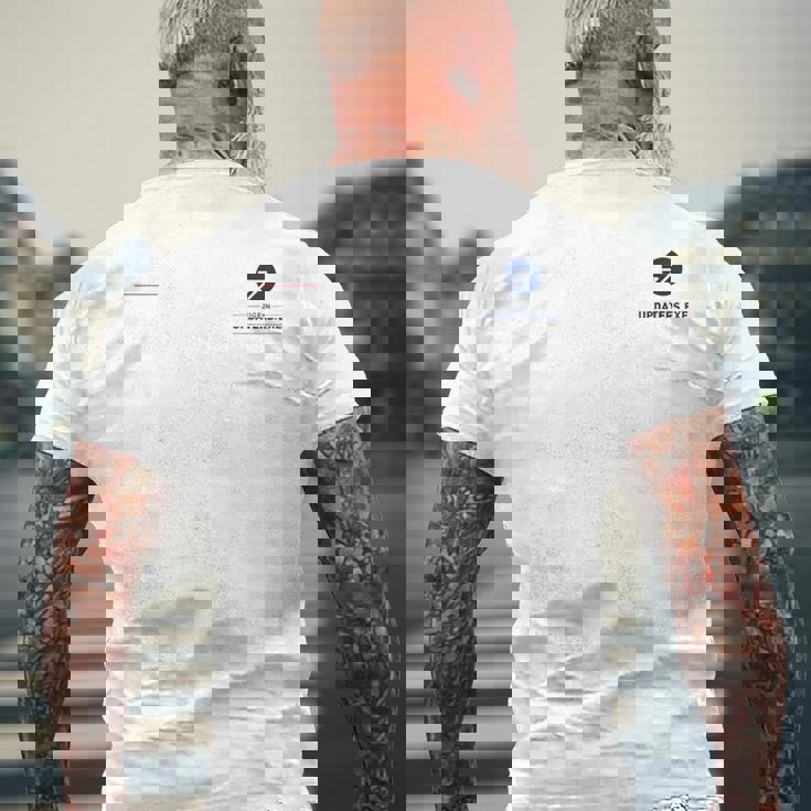 Zigexn UpdatersExe_44_小川広夢 メンズTシャツ バックプリント 高齢者への贈り物