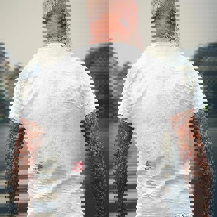 「一週間に十日休みたい」文字入り おもしろ 筆文字 面白い バック 面白い メンズTシャツ バックプリント 高齢者への贈り物