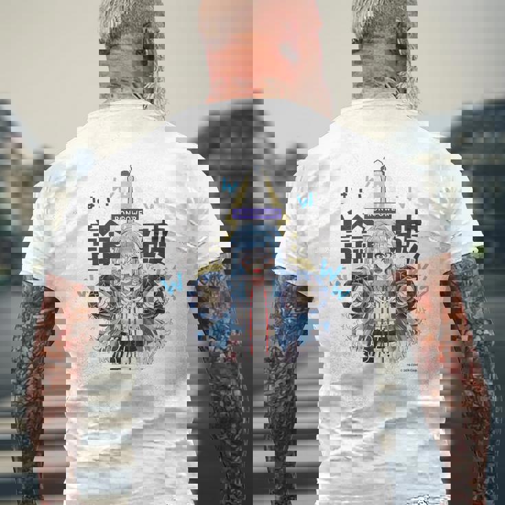 【こぼ・かなえる】ホロぐら名場面 メンズTシャツ バックプリント 高齢者への贈り物