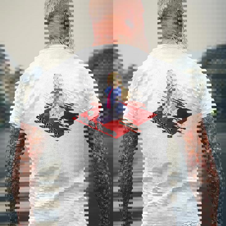 【アキ・ローゼンタール】ホロぐら名場面 メンズTシャツ バックプリント 高齢者への贈り物