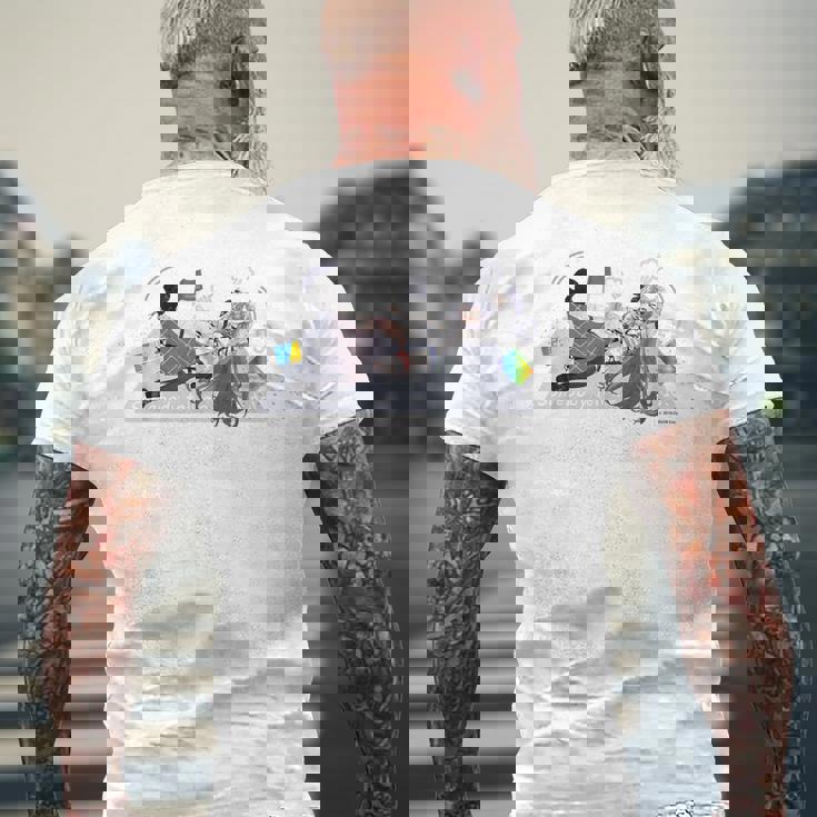 【ベスティア・ゼータ】ホロぐら名場面 メンズTシャツ バックプリント 高齢者への贈り物