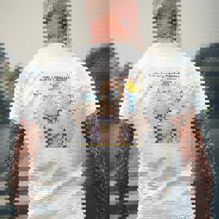 【ワトソン・アメリア】ホロぐら名場面 メンズTシャツ バックプリント 高齢者への贈り物