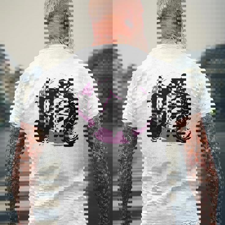 【一伊那尓栖】ホロライブ 漢字tシャツ 蛸 メンズTシャツ バックプリント 高齢者への贈り物